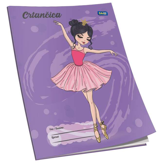 Obrazac školski crtančica za 1razred Educa