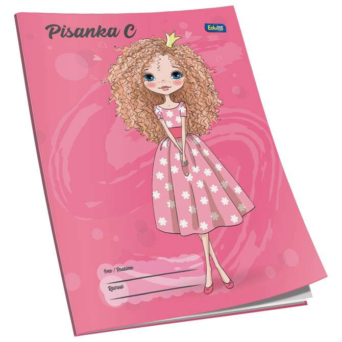 Obrazac školski pisanka "C" za 2 i 3razred Educa