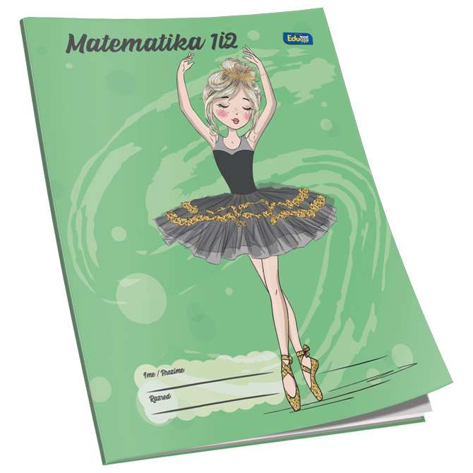 Obrazac školski matematika za 1 i 2razred Educa