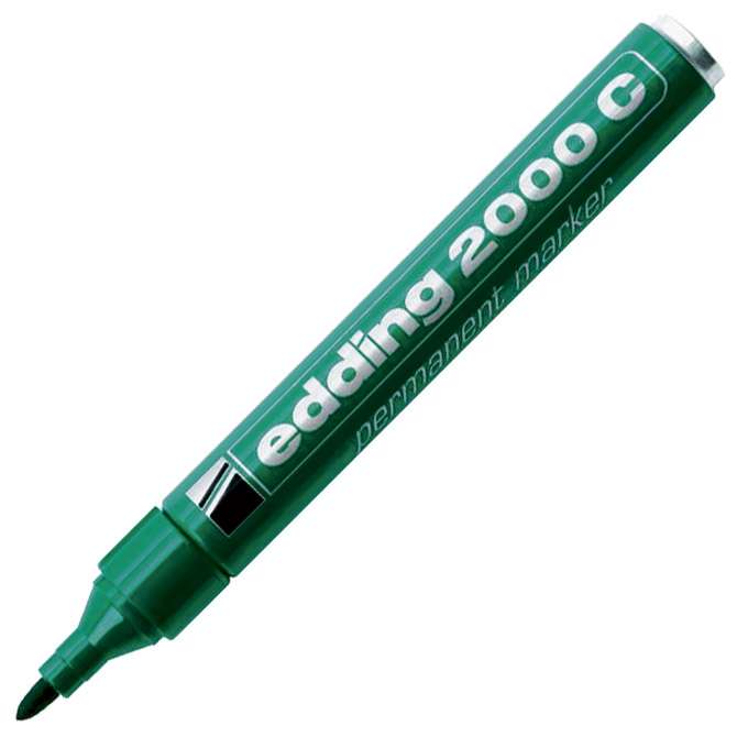 Marker permanentni 1,5-3 mm okrugli vrh Edding 2000C zeleni