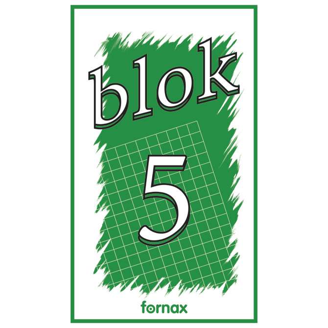 Blok za bilješke 100x170 mm 50L br.5 Fornax