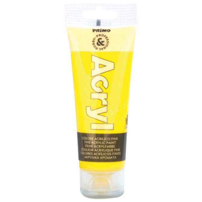Boja akrilna  75 ml pvc tuba Primo H&P 420TA75201N žuta