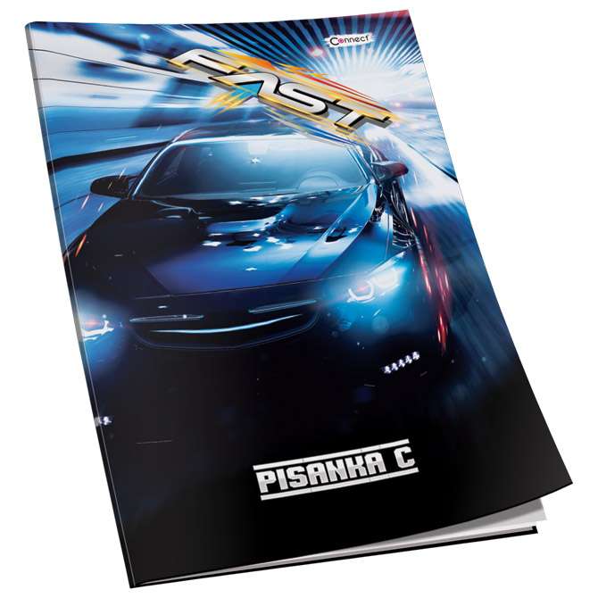 Obrazac školski pisanka "C" za 2 i 3razred Premium Connect Boy