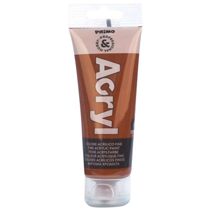 Boja akrilna  75 ml pvc tuba Primo H&P 420TA75730N smeđa