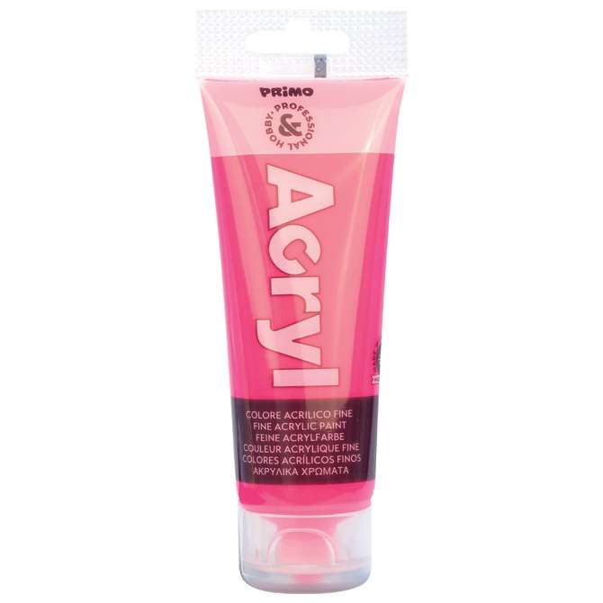 Boja akrilna  75 ml pvc tuba Primo H&P 420TAF75370N fluorescentno roza