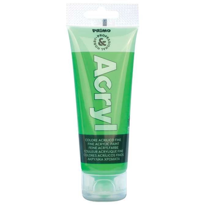 Boja akrilna  75 ml pvc tuba Primo H&P 420TAF75610N fluorescentno zelena
