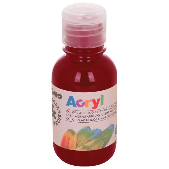 Boja akrilna 125 ml Primo H&P 402TA125320N crvena bordo