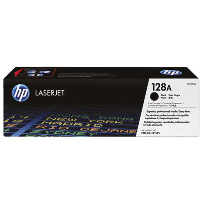 Toner HP.CE320A,CLJ ProCM1415/ CP1525 (128A) original crni