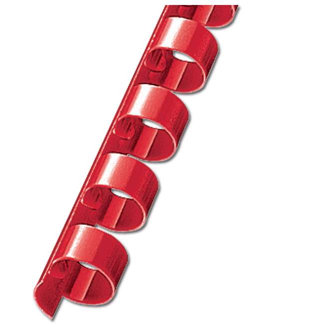 Spirala plastična fi-19 mm pk100 Fornax crvena!!