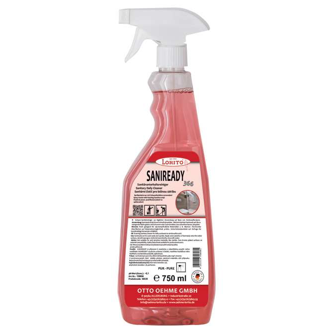 Sredstvo - Saniready 366 za čišćenje sanitarija (kupaonice) 750 ml