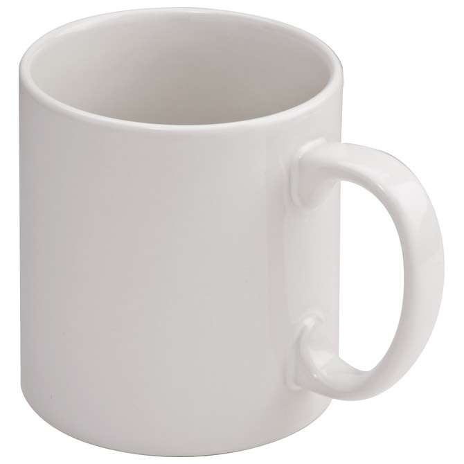 Šalica 300 ml keramička bijela