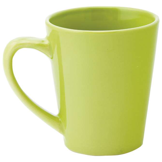 Šalica 350 ml keramička svijetlozelena!!