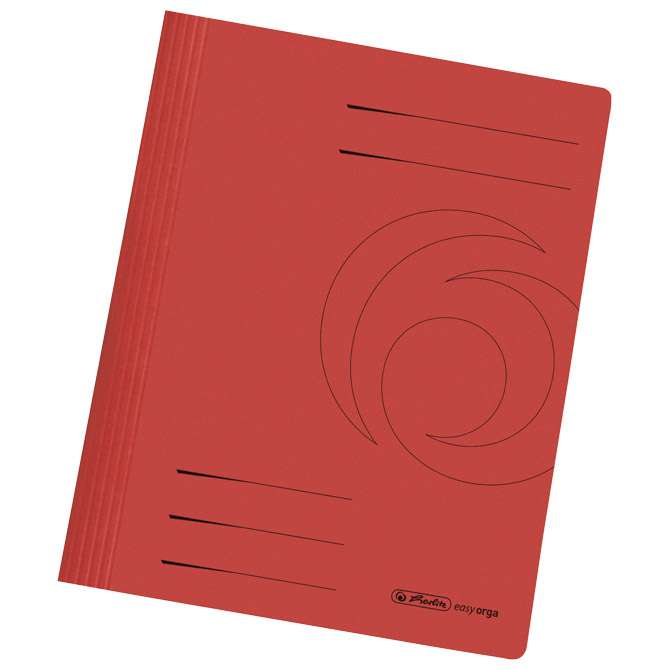 Fascikl mehanika euro karton A4 Herlitz  11034295 (300002959) crveni