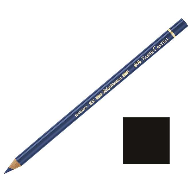 Boje drvene Polychromos Faber-Castell 110199 black