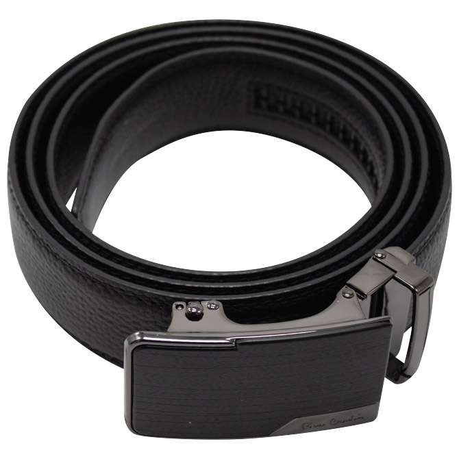 Remen muški širina 3,4 cm Pierre Cardin 548 crni