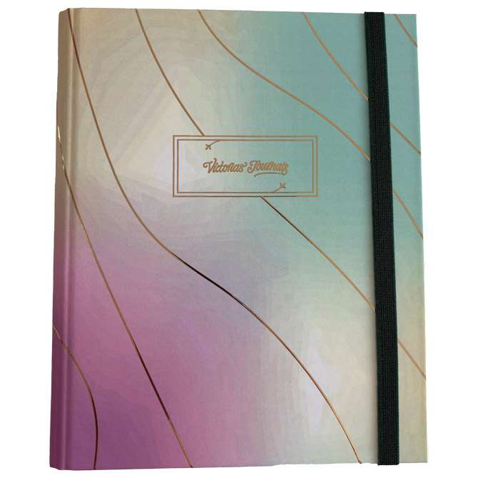 Blok kolegij B5 crte 96L s gumicom Wave 2 Marker 1833