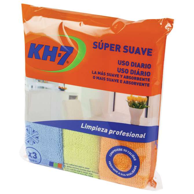 Pribor za čišćenje-krpa čarobna 38x40 mikrofibra pk3 KH-7