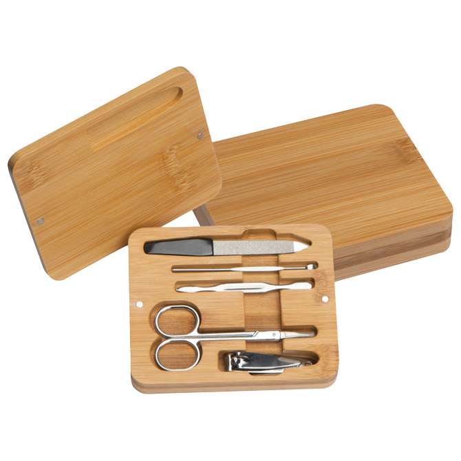 Set manikir 1/5 u bambus kutiji