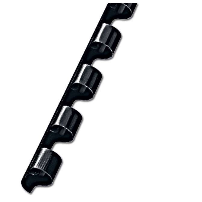 Spirala plastična fi- 8 mm pk100 Fornax crna