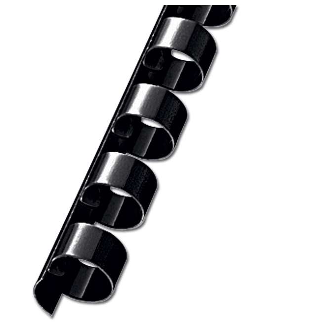 Spirala plastična fi-25 mm pk50 Fornax crna