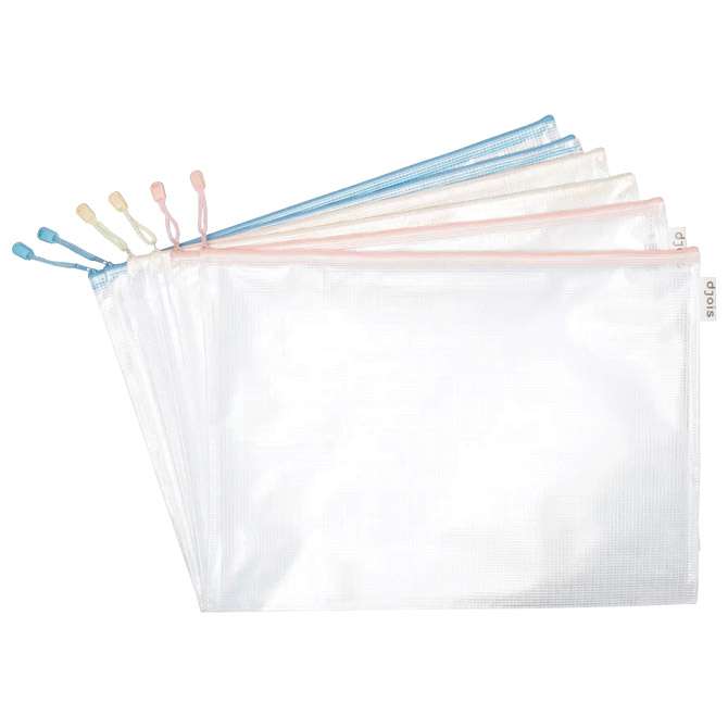 Etui pvc sa zipom A3 Tarifold(Djois)509030 pastel sortirano