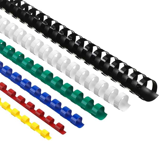 Spirala plastična fi-25 mm pk50 Fornax bijela