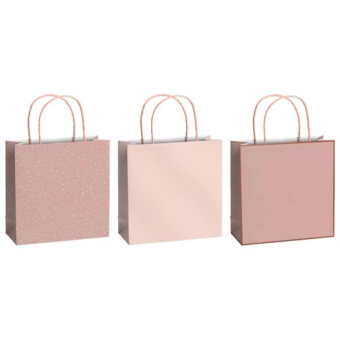 Vrećice ukrasne 20x20x8 cm Patterns2 Stewo 9965 99 sortirano